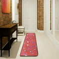 thumbnail image 6 of Kitchen Rugs and Mats Non-Skid Washable Runner Rugs Christmas Cute Reindeer Gifts Long 72x24 inch for Floor Cushioned Hallway Entryway Indoor 2x6, 6 of 7