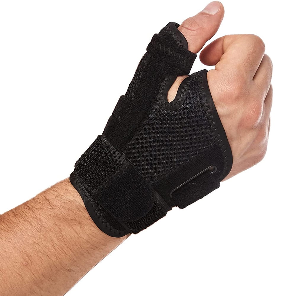 Fitness Thumb Wrist Brace Wraps Carpal Tunnel Arthritis Tendonitis