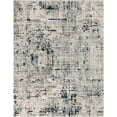 thumbnail image 2 of Well Woven Abstract Grey Navy Distressed Modern 5'2" x 7' Area Rug, 2 of 7