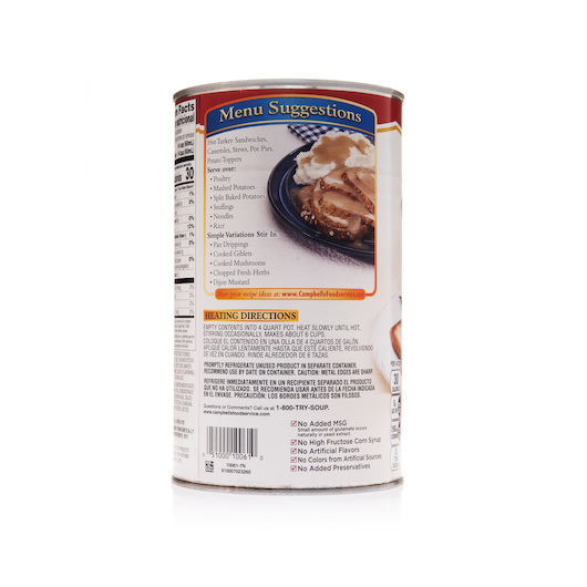 Campbells Turkey Gravy 50 Oz Case Of 12