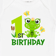 thumbnail image 4 of Inktastic 1st Birthday Princess Frog Girls Baby Bodysuit, 4 of 5