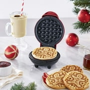 Dash Gingerbread Man 1-Waffle Electric Waffle Maker, Nonstick