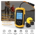 thumbnail image 6 of Portable Fish Finders 100M Sonar Fishing lure Echo Sounder Fishing Finder Alarm Transducer Lake Sea Fishing Waterproof Underwater Fish Finder, 6 of 6