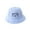 Blue, variant on JUNWELL 2PCS Cute Bear Solid Color Baby Fisherman Cap Cartoon Embroidery Dome Kids Girl Boy Bucket Hat Spring Summer Sun Infant Hat