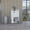 White, variant on Modern Bar Cart with 6 Dedicated Wine Slots | Suited for Entertaining in Living Areas | Ensures a Clutter-Free Bar Setup