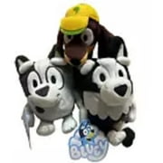 BLUEYS PALS LOT OF 3 MUFFIN, MAKENZIE AND SNICKERS PLUSH 8 IN