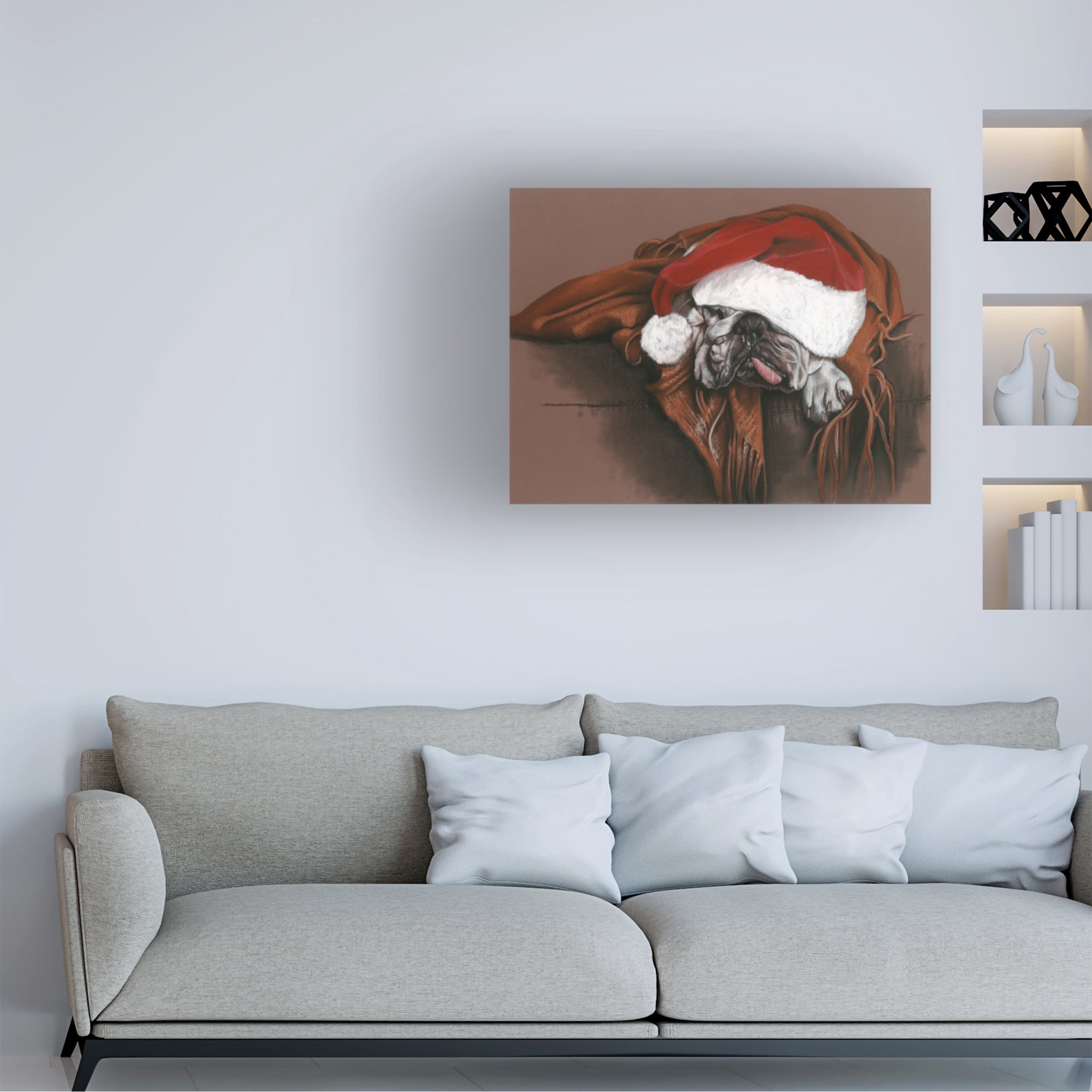 Barbara Keith 'Overworked Elf' Canvas Art