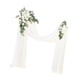 thumbnail image 2 of Arco de boda con flores y cortinas para decoración, hermosas flores artificiales, para fiestas, vacaciones, bodas y más., 2 of 9