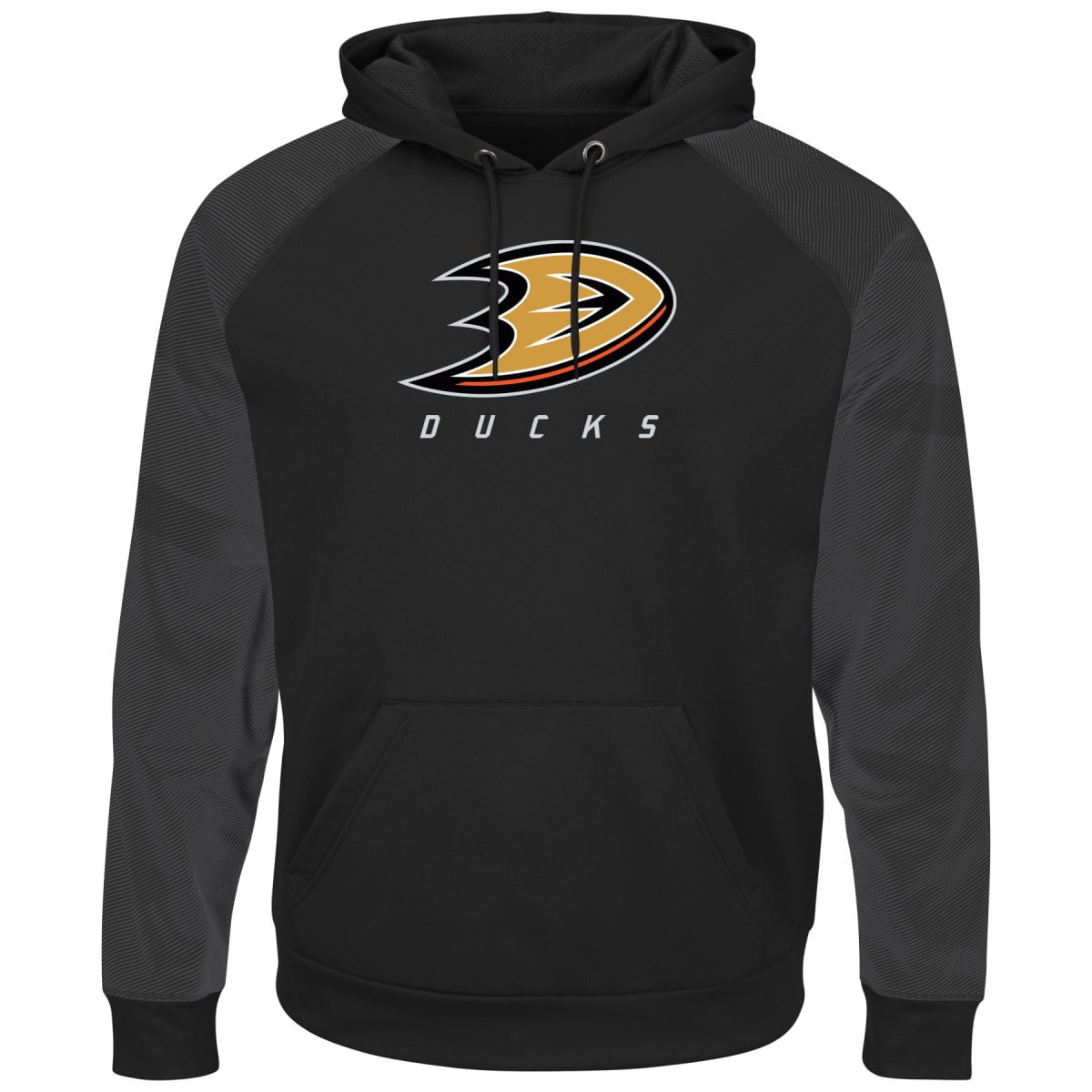 Anaheim Ducks Majestic NHL "Penalty Shot" Men's Hooded Therma Base Sweatshirt by MAJESTIC LSG