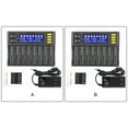 thumbnail image 4 of Matsuzay Cargador de batería Pantalla digital Baterías recargables Dispositivo de carga Transporte Plástico Equipo de carga Oficina Baterías de general, 4 of 6