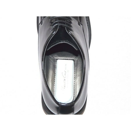 kenneth cole new york merge black moc toe lace ups