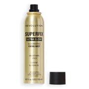 Revolution Superfix Glow Fixing Mist, Setting Spray with Shimmer, Long-Lasting, 5.07 fl oz