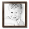 thumbnail image 2 of ArtToFrames 14x15" Gold with Burgundy Panel Picture Frame, Gold Wood Poster Frame, with Regular Glass and Foam Backing 3/16 inch (FBPL-4758), 2 of 7