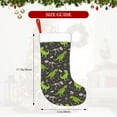 thumbnail image 4 of Yiaed Dinosaur Skeleton Print Christmas Stockings, Christmas Stockings Hanging Ornaments, Christmas Stockings for Family Christmas Holiday Decorations, 4 of 7