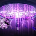thumbnail image 3 of Electric Fly Swatter 3000V Electric Insect Racket USB Rechargeable Bug Zapper Mosquito Killer Pest Insects Control Mosquito Killer Racket for Home Bedroom Office Patio Safe(Green), 3 of 9