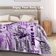 thumbnail image 5 of LHSHID Dancer Gifts Blanket Dance Life Flannel Fleece Throw Blankets for Sofa Couch Bed Office All Season 50x60in, 5 of 6
