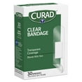 thumbnail image 2 of Curad Clear Adhesive Bandages, Clear, 30 Ct, 2 of 5