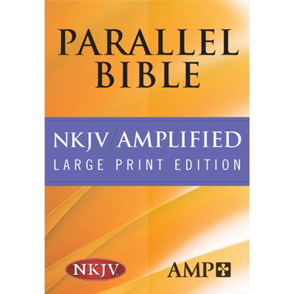 Pre-Owned Parallel Bible-PR-Am/NKJV-Large Print: Large Print Edition (Hardcover) by Hendrickson Publishers