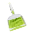 thumbnail image 2 of JilgTeok Broom and Dustpan t, Mini Dustpan and Brush t Hand Broom and Dustpan t, Whisk Broom and Dust Pans with Rubber Edge for Home, Desktop,Sofa,Kitchen, Keyboard(1* Desktop Broom, 1* Dustpan), 2 of 6