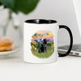 thumbnail image 3 of CafePress - Mt Country Black Lab# Large Mug - 11 oz Ceramic Mug - Novelty Coffee Tea Cup, 3 of 4