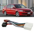 thumbnail image 1 of CD Player Adapter, Flexible  Wearproof Heat Resistance Radio ISO Wiring Harness  for Upgrade Replacement for  Lancer, 1 of 7