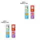 thumbnail image 3 of Wosthever 10 Uds ganchos adhesivos de dibujos animados gancho de pared sin rastro de cocina montado en la pared para el baño de la sala de estar del color de mezcla 2piezas Wosthever CBP139366, 3 of 6