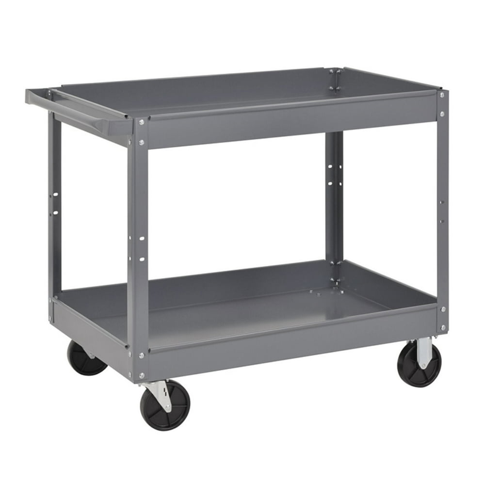 Edsal Industrial Gray Commercial Service Cart, SC2024