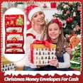 thumbnail image 4 of Christmas Money Holders, Cash Gift Card Holders Xmas With 10 Slots Christmas Gift For Men Women Girls Boys, Surprise Money Envelopes, Red, 4 of 6