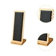 thumbnail image 6 of Mornei Jewelry Stand Freestanding Necklace Organizer Bamboo Decorative Showcase Jewelry Black, 6 of 9