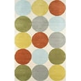 thumbnail image 2 of Novogratz by Momeni Rugs Delmar Collection Agatha Dots, 3`6"x5`6", Earth, Multicolor, 2 of 4
