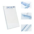 thumbnail image 4 of Clear Acrylic Clipboard with Measuring Ruler and Pen Clip 12.8x9Inch Conference Writing Board for School, 4 of 9