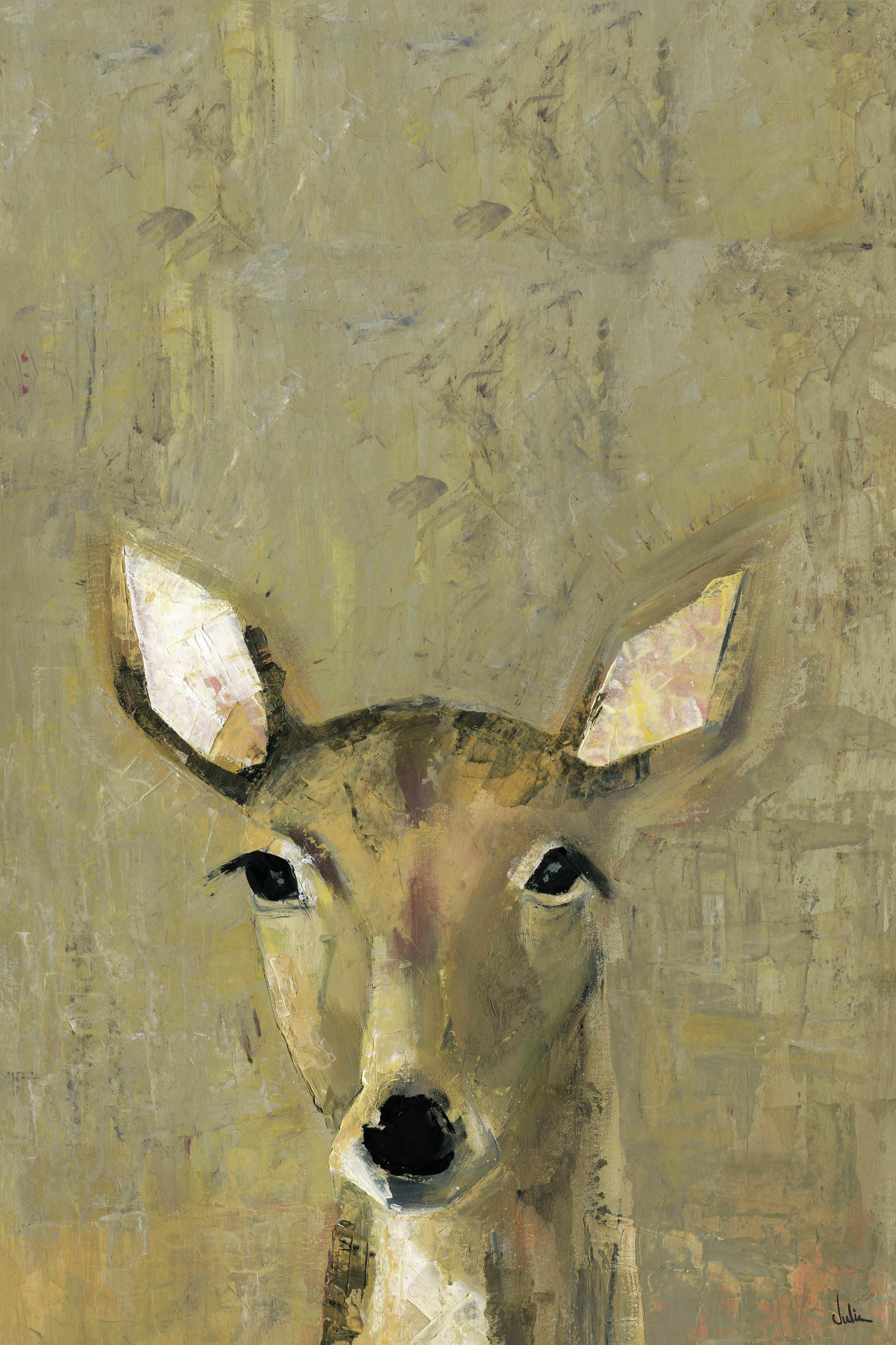 Oh My Deer Painting Print on Wrapped Canvas