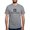 Heather Gray, variant on CafePress - Delta Tau Delta Black Stacked Signature T Shirt - Mens Tri-blend T-Shirt
