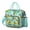Greenish-blue-27, variant on Floral Lemon Print Cooler Tote Bag - Leakproof & Insulated Picnic Bag for Keeping Food Cold/Warm, Stylish for Any Occasion