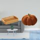 thumbnail image 2 of Cestas de almacenamiento,Cestas de almacenamiento de cocina tejidas con asas hechas a mano,Cestas de pan redondas Bandejas para servir Rectángulo,Almohadas de calabaza de Halloween,Almohadas, 2 of 8