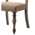 thumbnail image 3 of Driftwood finish and charming design / Rustic dining chairs for family dinners, 3 of 3