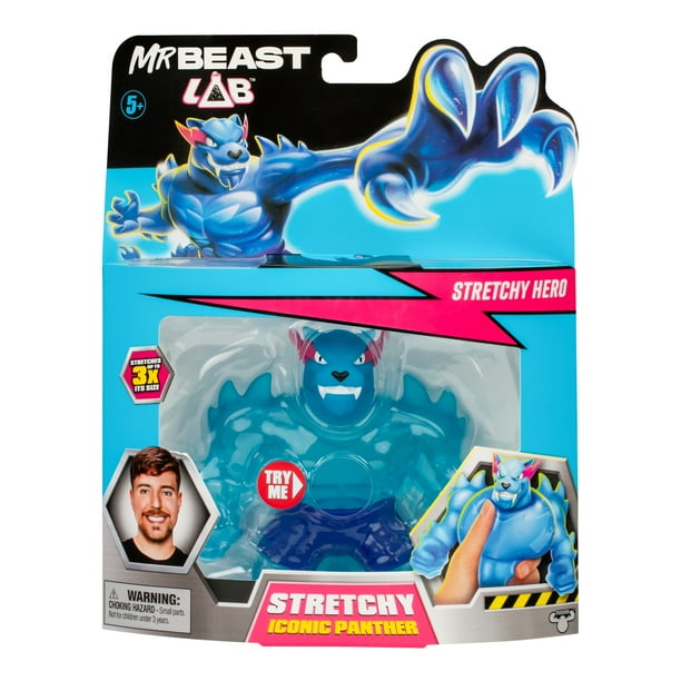 MrBeast Lab Goo Jit Zu Panther Action Figure for Toy Stores