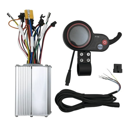 ametoys Electric Scooter Aluminum Alloy Motor Brushless Controller with Waterproof LCD Display Control Panel 48V 20A