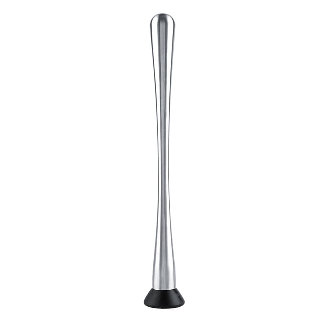 Muddler de acero inoxidable práctico y duradero Mojito Muddler grado alimenticio inofensivo práctico fácil de limpiar cubitos de hielo para puré de frutas frescas