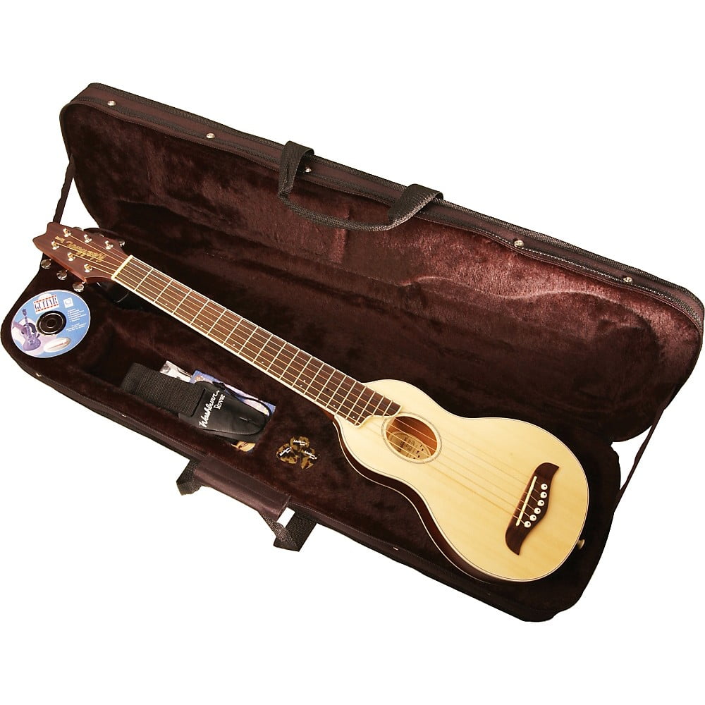 Washburn ROGC Rover Travel Guitar Case, Hardshell - Walmart.com