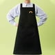 thumbnail image 2 of Delantal de cocina con bolsillos, ajustable, impermeable, para restaurantes. Negro, 2 of 8
