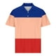 thumbnail image 5 of pstuiky camisetas para hombre, Camisa deportiva de manga corta con solapa y botones a rayas de patchwork para hombre ropa de hombre xxxl, 5 of 5
