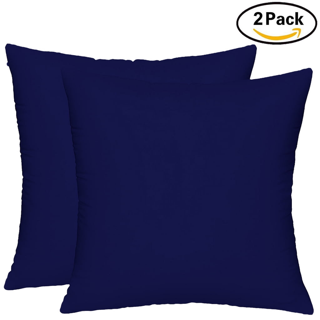 The Great American Store 1800 Series Microfiber Solid Navy Blue, Euro