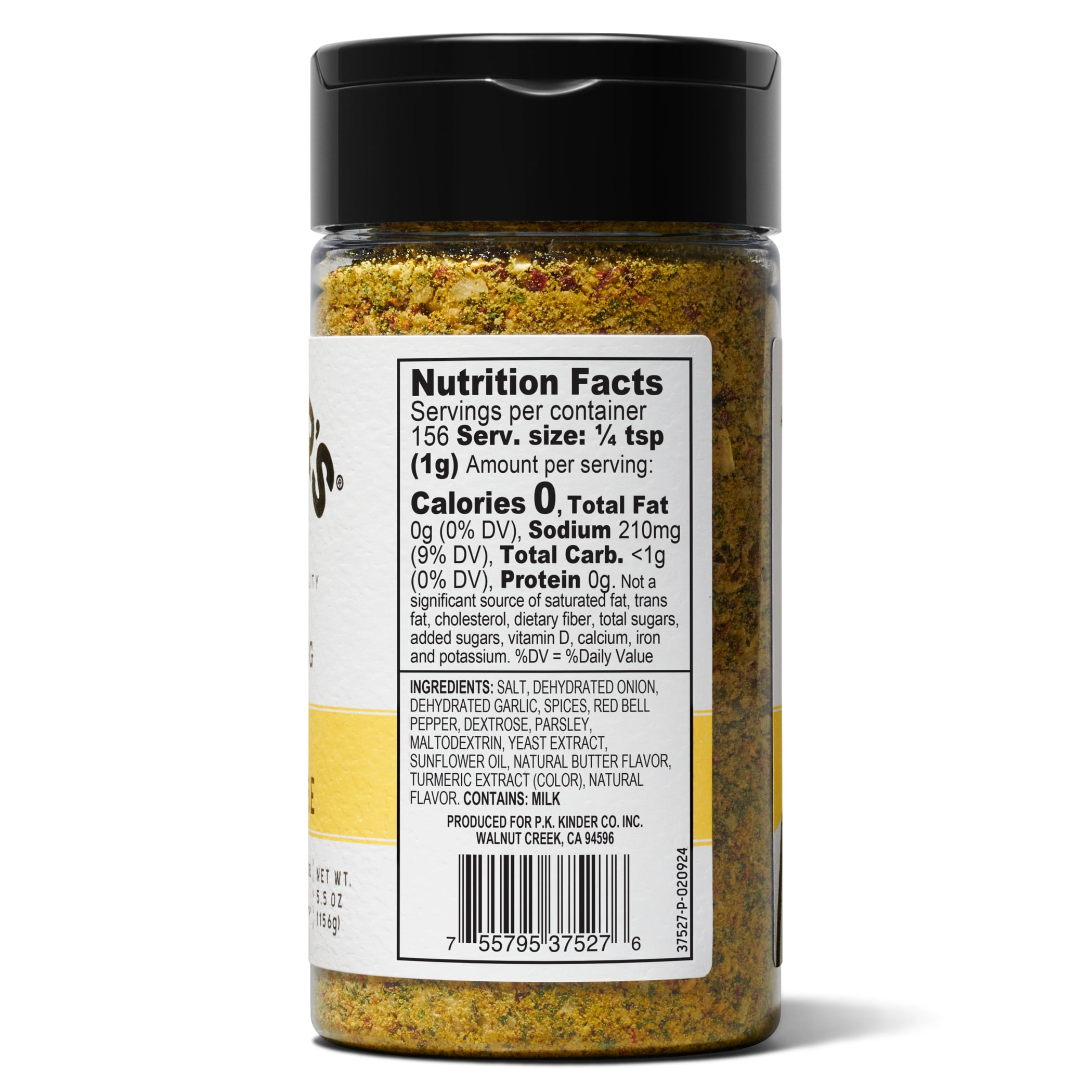 Kinder's Buttery Steakhouse® Seasoning, 5.5 oz.