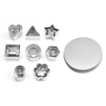 thumbnail image 1 of Bearachild Paquete de 24 moldes para decoración de tartas DIY, accesorios de cocina de galletas de acero inoxidable, molde para hornear galletas, cena, Herramientas y accesorios para hornear Tipo 2 Bearachild HA009504-01B, 1 of 6