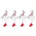 thumbnail image 2 of 4pcs Señuelos Tackle Ganchos Tijeras Cebos Popper Casting 8cm Atrapar Gran Pescados Pesca 315, 2 of 9