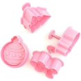 thumbnail image 2 of Uds. Molde para decoración de pasteles, galletas para hornear, muñeco de nieve 3D, molde para hornear galletas de jengibre, galletas de Navidad caseras, 2 of 5
