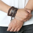 thumbnail image 2 of Pulsera de Piel MADIOLA Arbol de la Vida Negro, 2 of 6