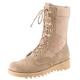thumbnail image 2 of Rothco G.I. Type Ripple Sole Desert Tan Jungle Boots - 6 Wide, 2 of 4