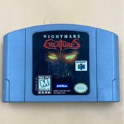 NIGHTMARE CREATURES - ( Nintendo 64 Console 1997 ) NTSC Or Pal Cartridge only Best Quality Rep Combined Shipping Satisfaction Guaranteed!